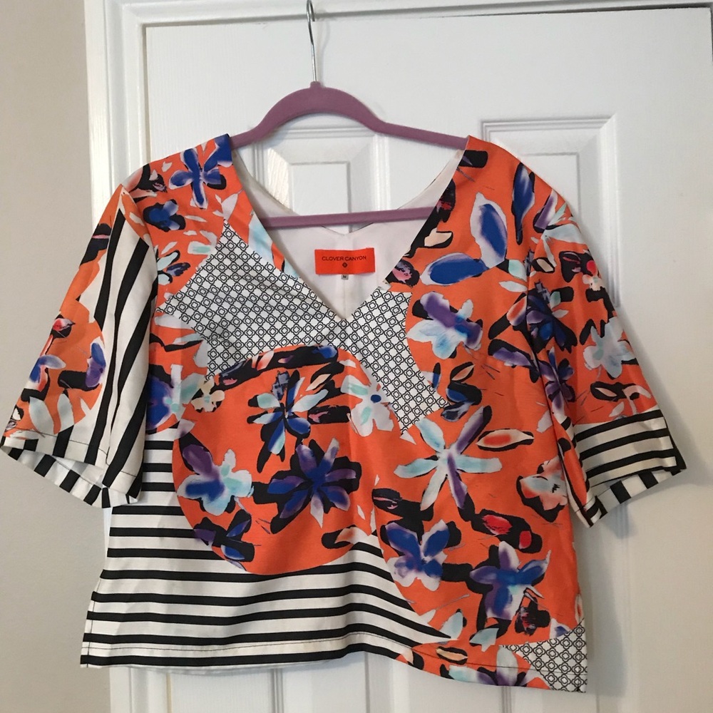 Clover Canyon Blouse. Excellent condition.